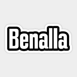 Benalla Australia Raised Me Sticker